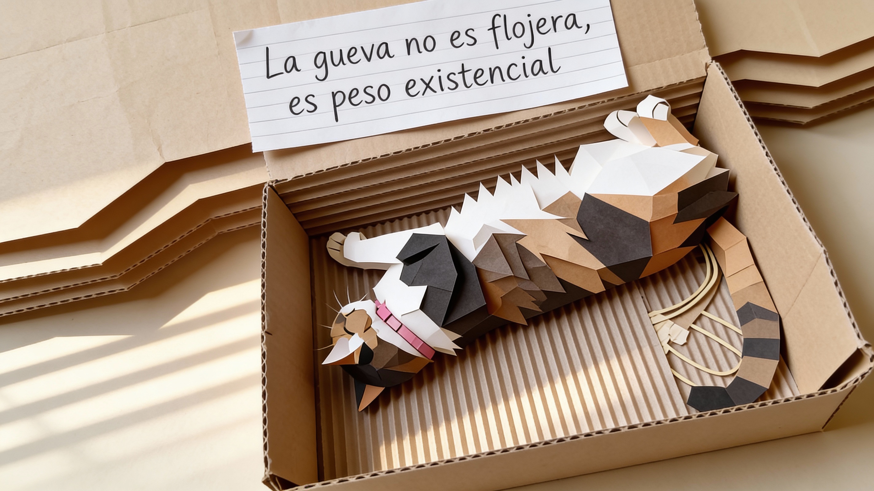 Gato peso existencial